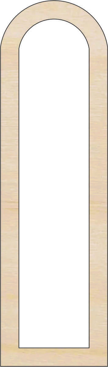 Window - Laser Cut Out Unfinished Wood Craft Shape BLD122