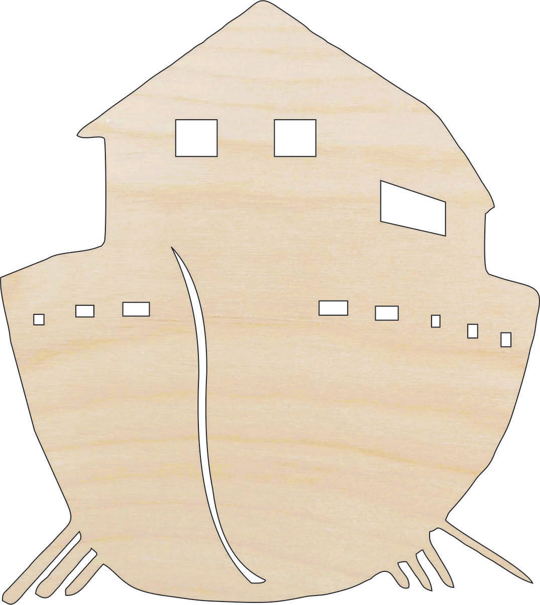 Boat Ark - Laser Cut Out Unfinished Wood Craft Shape BOT48 Boat Ark - Laser Cut Out Unfinished Wood Craft Shape BOT48