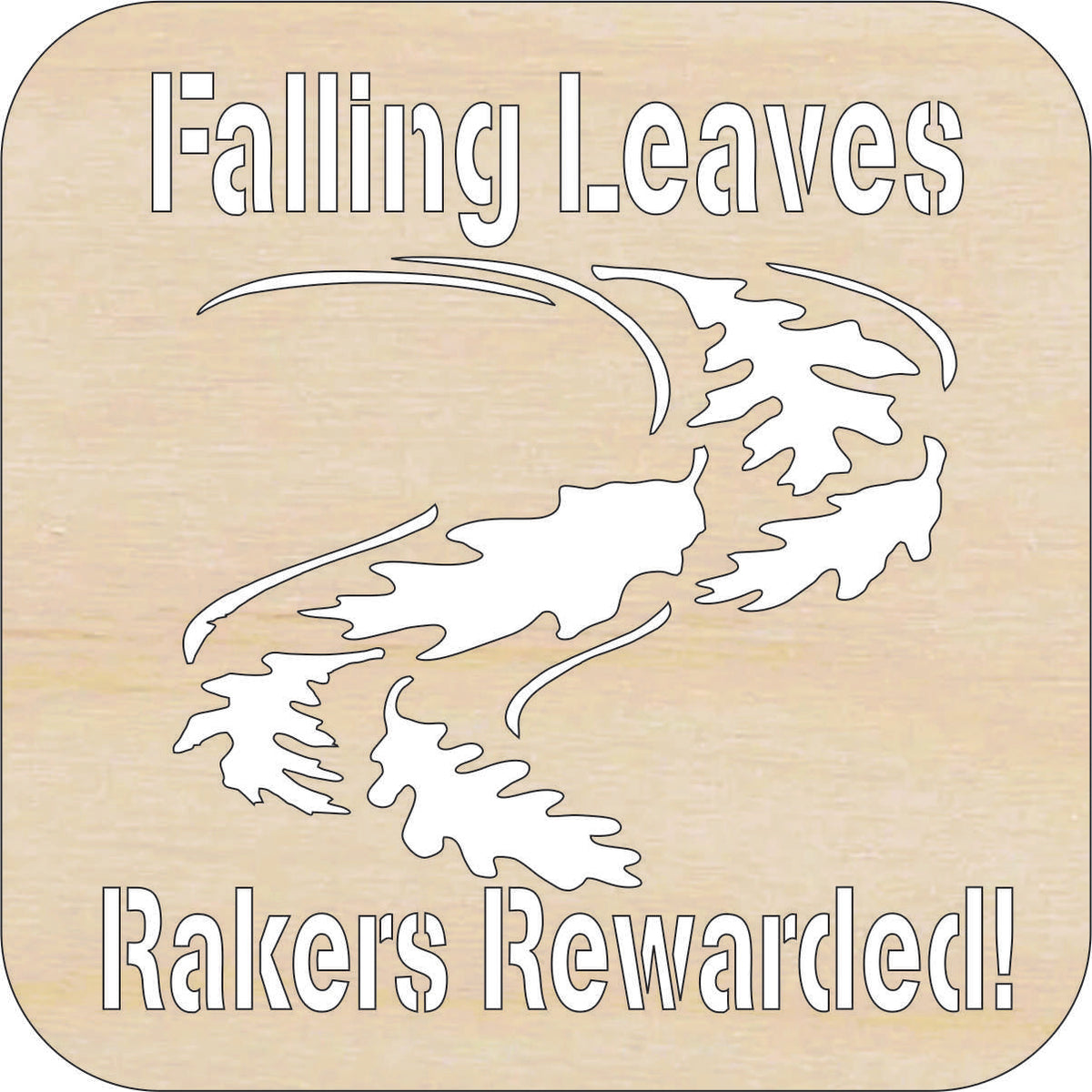 Sign Fall- Laser Cut Out Unfinished Wood Craft Shape FAL281 Sign Fall- Laser Cut Out Unfinished Wood Craft Shape FAL281