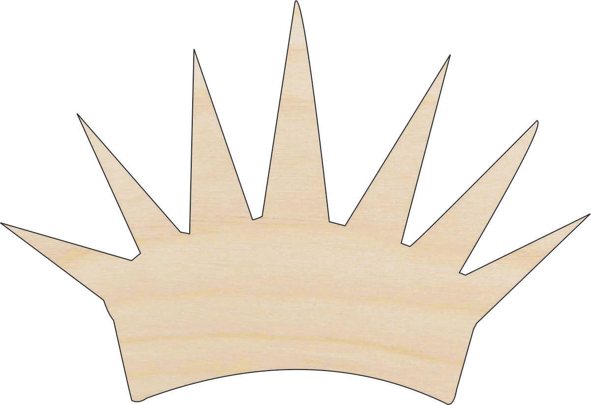 Crown Statue of Liberty - Laser Cut Out Unfinished Wood Craft Shape 4TH10 Crown Statue of Liberty - Laser Cut Out Unfinished Wood Craft Shape 4TH10