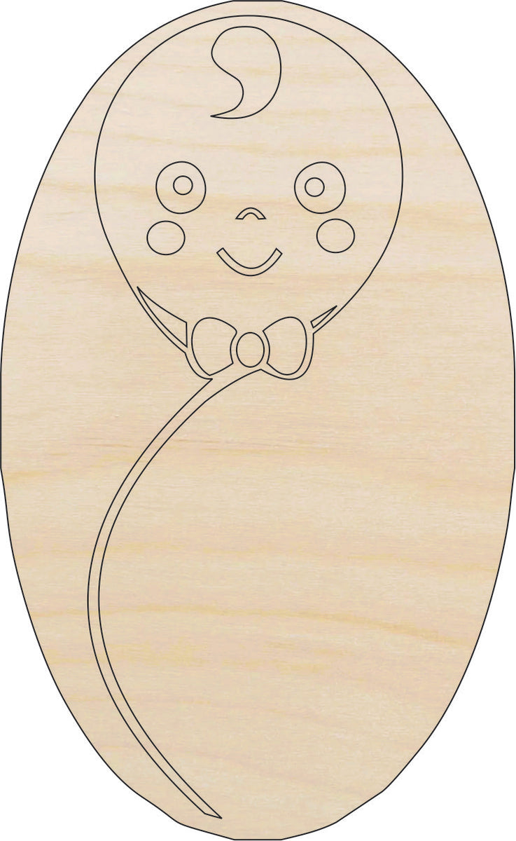 Baby - Laser Cut Out Unfinished Wood Craft Shape BBY11 Baby - Laser Cut Out Unfinished Wood Craft Shape BBY11