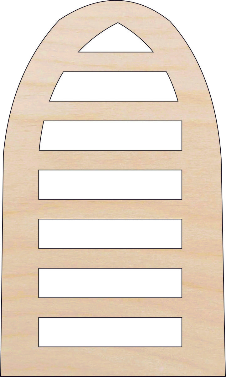 Window - Laser Cut Out Unfinished Wood Craft Shape BLD113 Window - Laser Cut Out Unfinished Wood Craft Shape BLD113