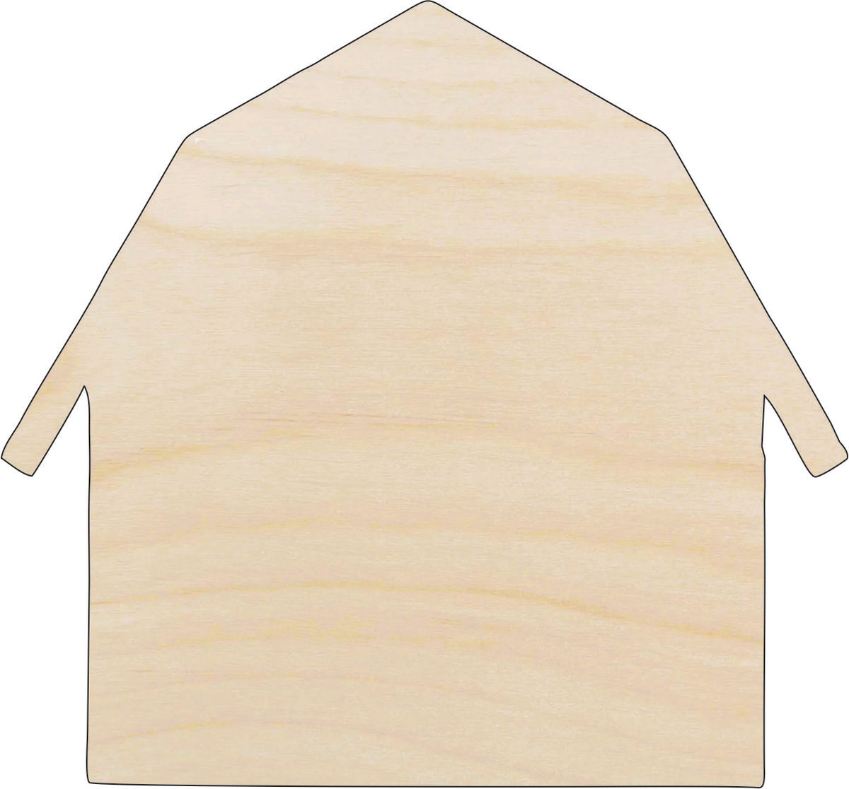 Building Barn - Laser Cut Out Unfinished Wood Craft Shape BLD71 Building Barn - Laser Cut Out Unfinished Wood Craft Shape BLD71