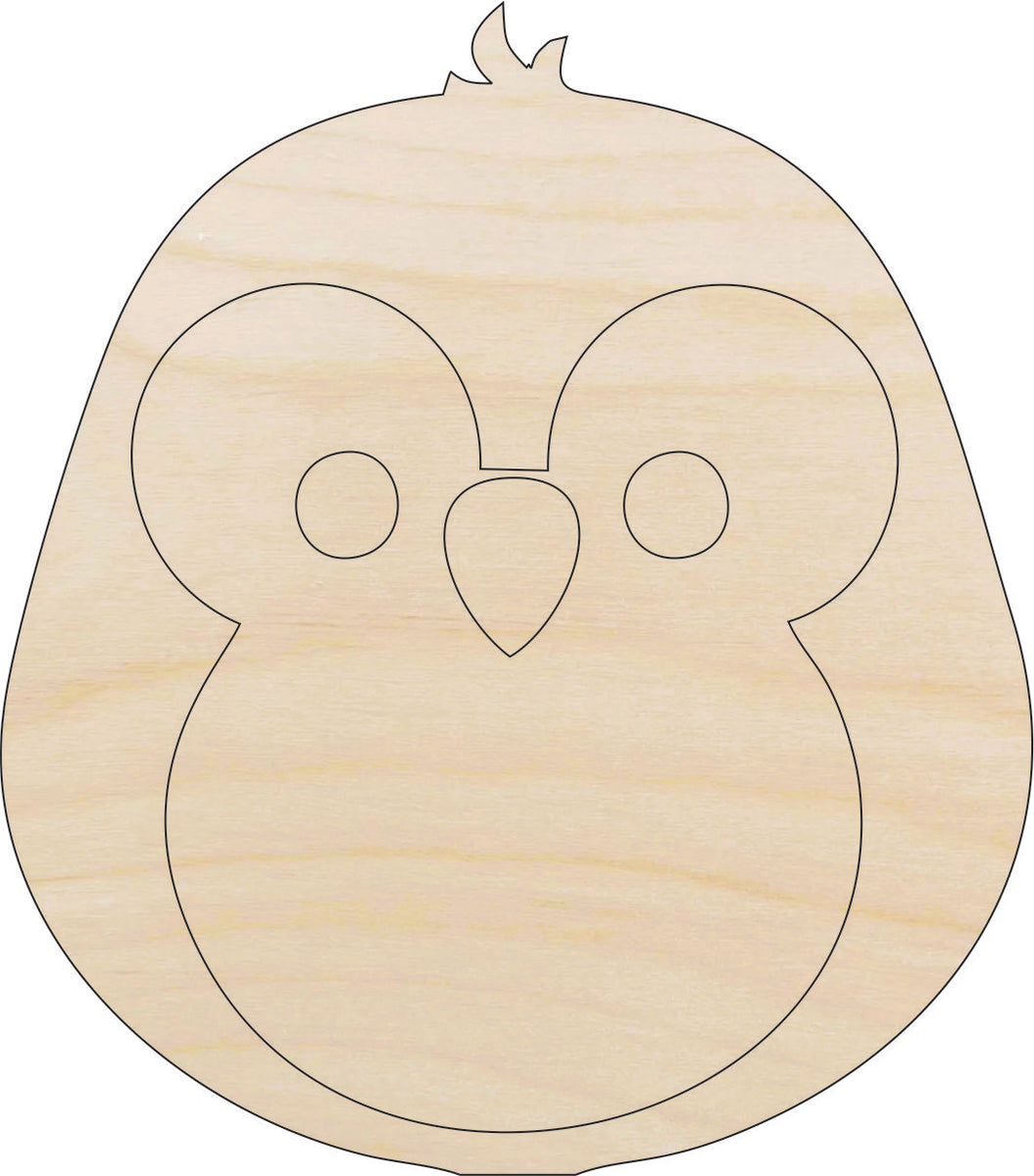 Bird Penguin - Laser Cut Out Unfinished Wood Craft Shape BRD6 Bird Penguin - Laser Cut Out Unfinished Wood Craft Shape BRD6
