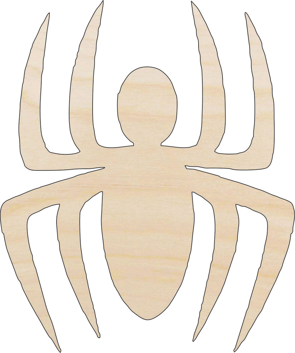 Spider - Laser Cut Out Unfinished Wood Craft Shape BUG31 Spider - Laser Cut Out Unfinished Wood Craft Shape BUG31