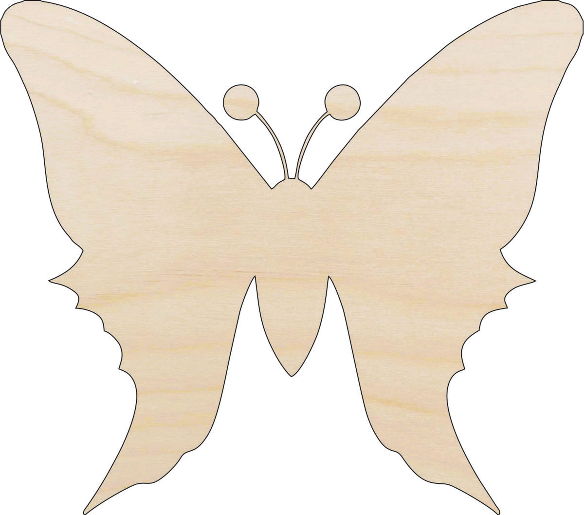 Butterfly - Laser Cut Out Unfinished Wood Craft Shape BUG64 Butterfly - Laser Cut Out Unfinished Wood Craft Shape BUG64