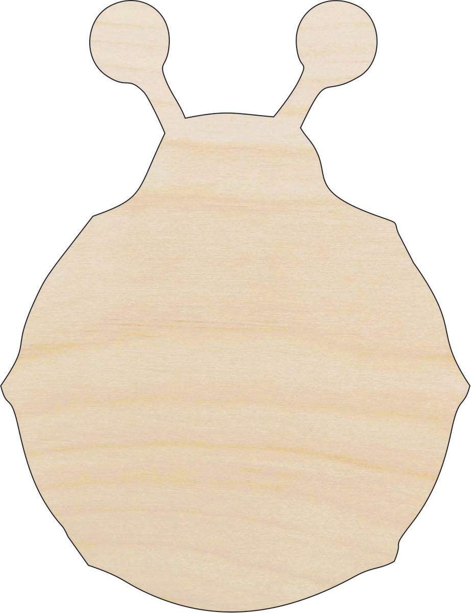 Ladybug - Laser Cut Out Unfinished Wood Craft Shape BUG65 Ladybug - Laser Cut Out Unfinished Wood Craft Shape BUG65