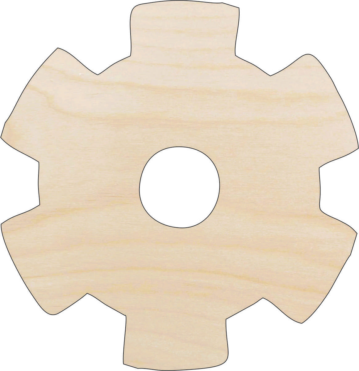 Car Gear - Laser Cut Out Unfinished Wood Craft Shape CAR91