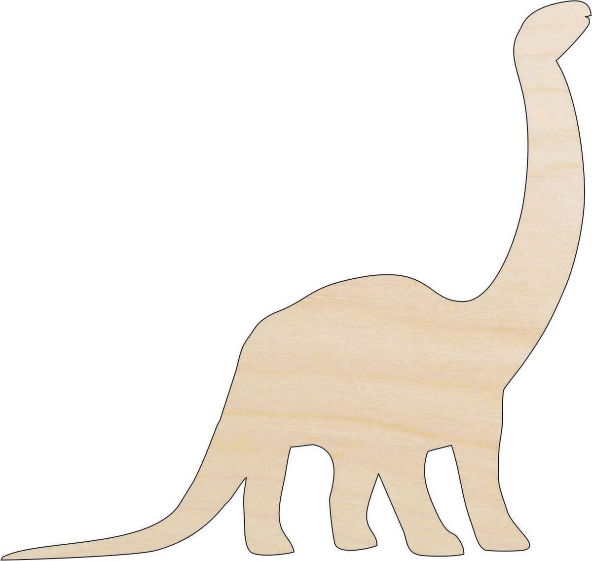Dinosaur - Laser Cut Out Unfinished Wood Craft Shape DIN13 Dinosaur - Laser Cut Out Unfinished Wood Craft Shape DIN13