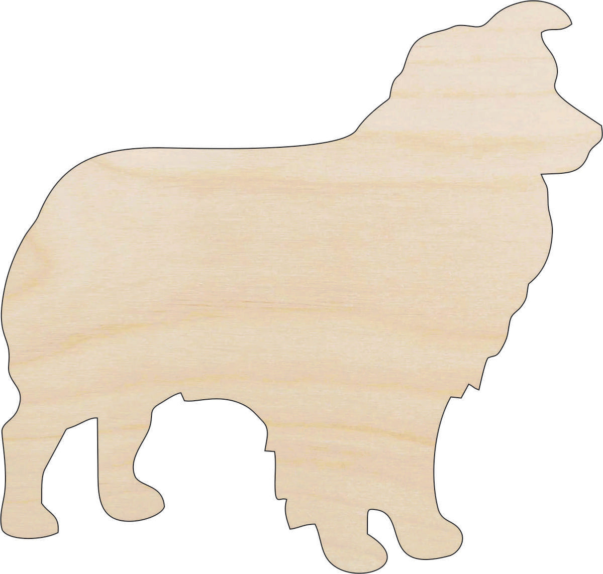 Dog - Laser Cut Out Unfinished Wood Craft Shape DOG151 Dog - Laser Cut Out Unfinished Wood Craft Shape DOG151
