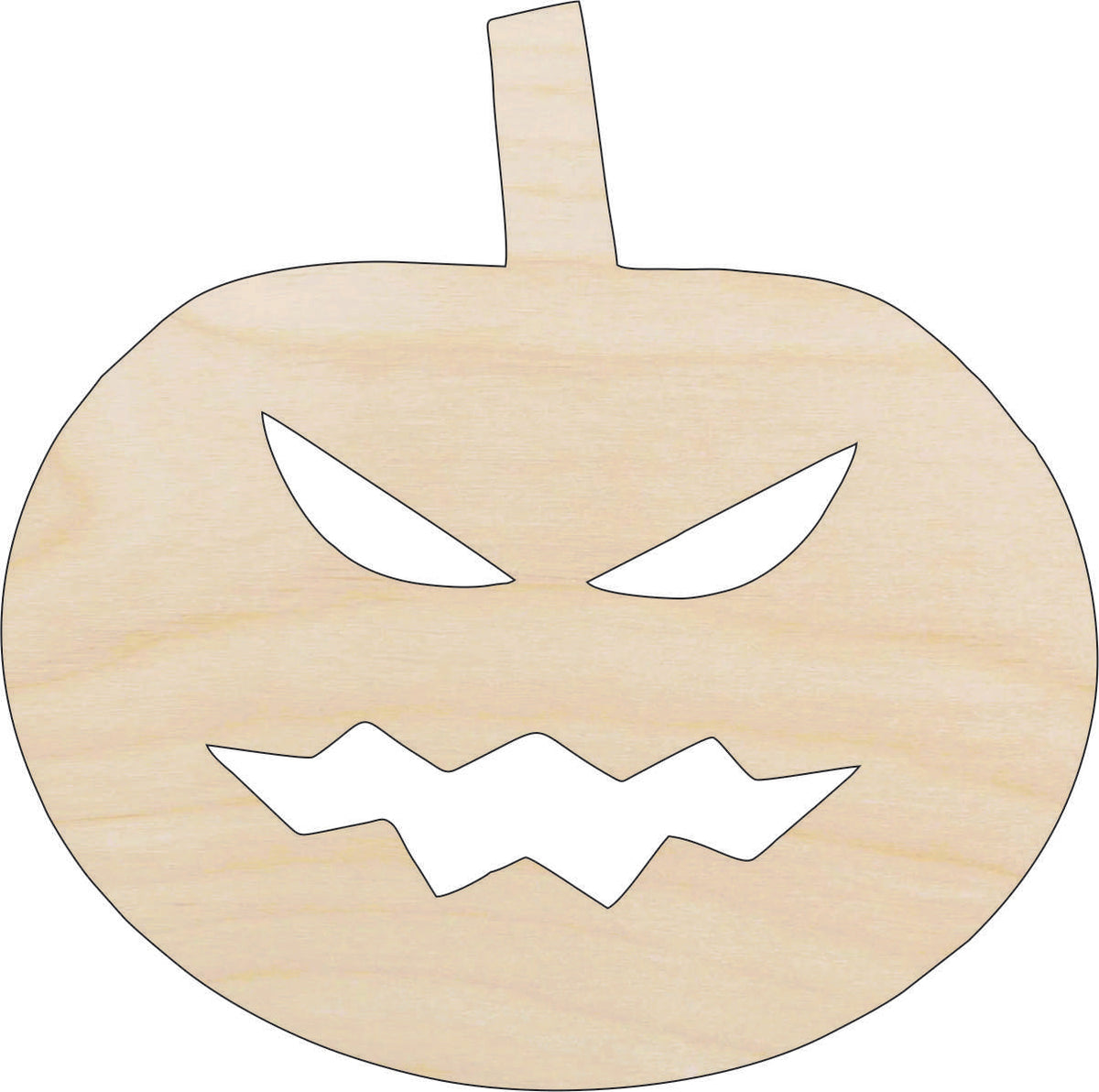 Pumpkin - Laser Cut Out Unfinished Wood Craft Shape FAL23 Pumpkin - Laser Cut Out Unfinished Wood Craft Shape FAL23