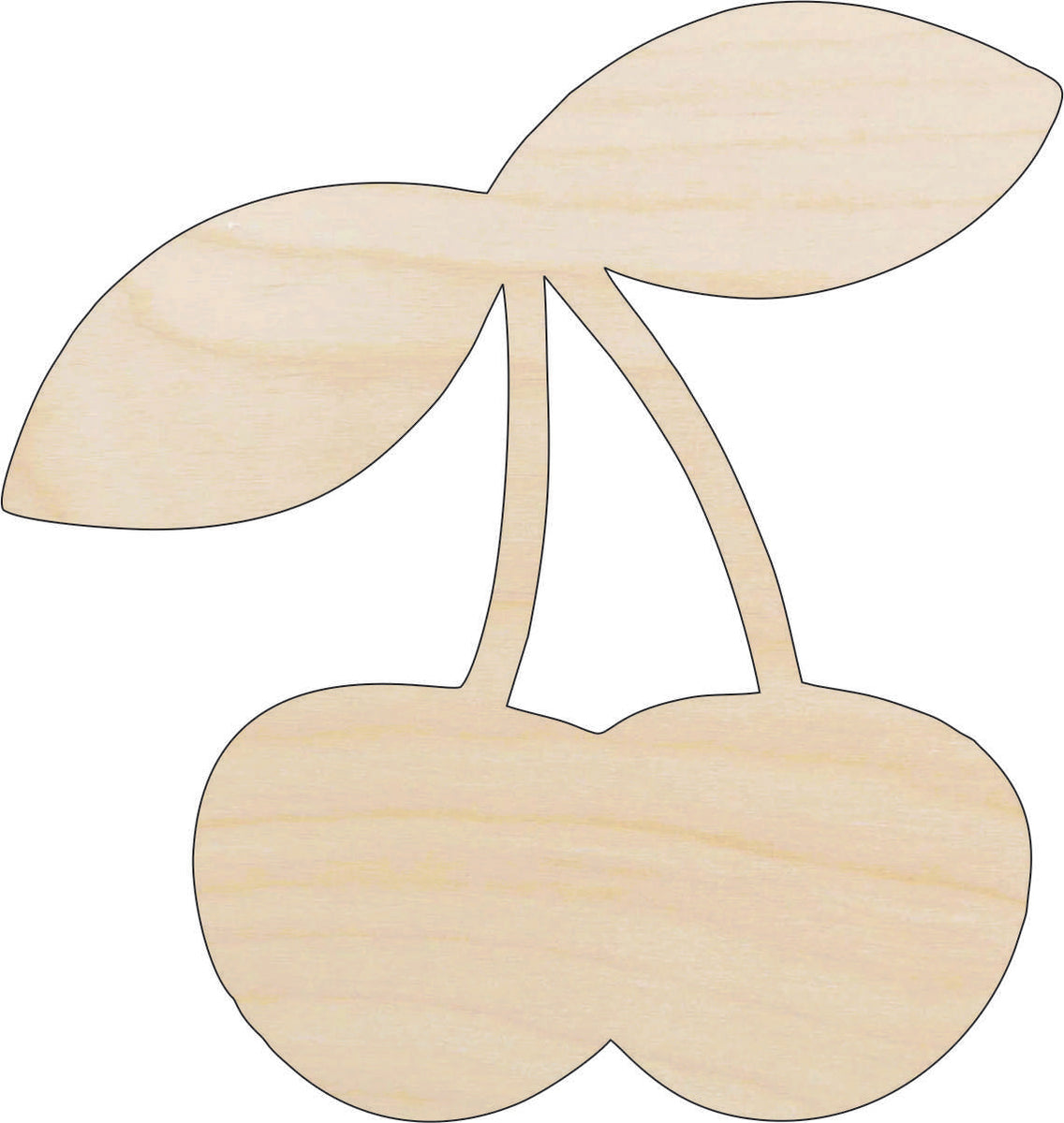 Food Cherries - Laser Cut Out Unfinished Wood Craft Shape FOD123 Food Cherries - Laser Cut Out Unfinished Wood Craft Shape FOD123