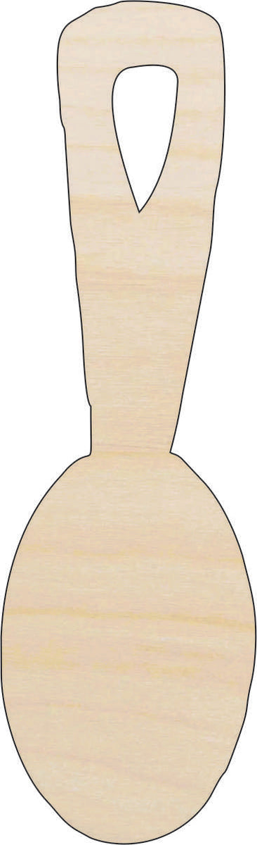 Food Measuring Spoon - Laser Cut Out Unfinished Wood Craft Shape FOD205 Food Measuring Spoon - Laser Cut Out Unfinished Wood Craft Shape FOD205
