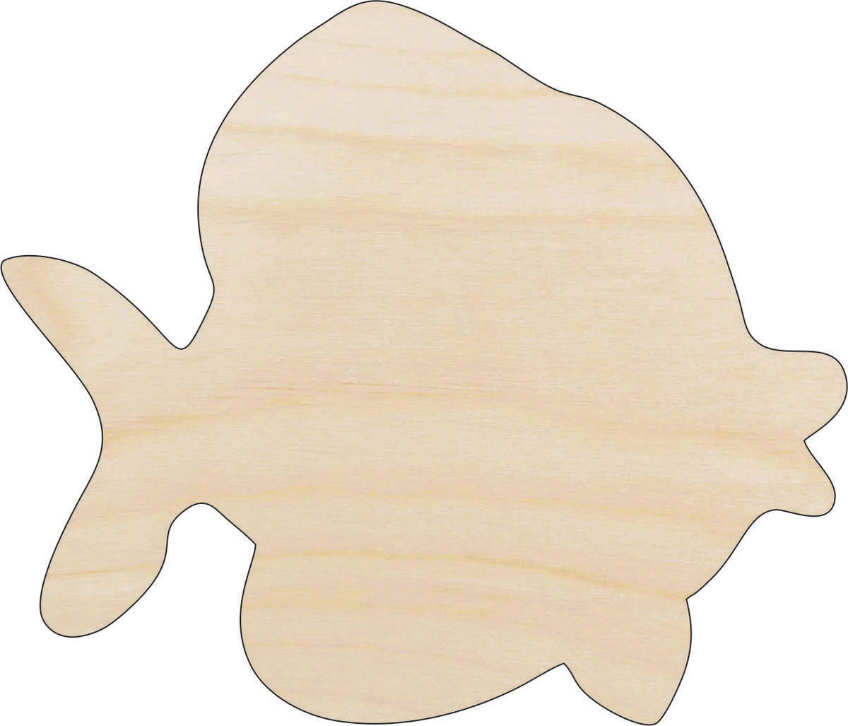 Fish - Laser Cut Out Unfinished Wood Craft Shape FSH25 Fish - Laser Cut Out Unfinished Wood Craft Shape FSH25