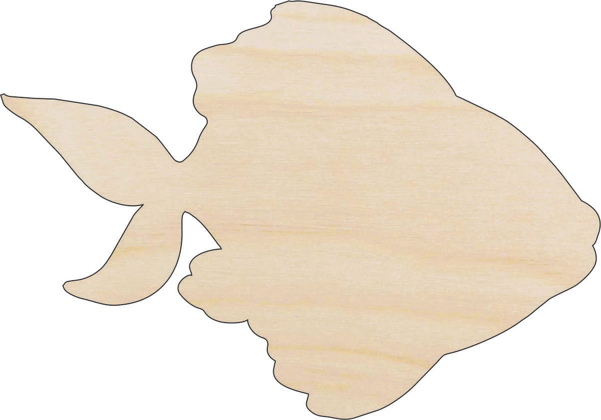 Fish - Laser Cut Out Unfinished Wood Craft Shape FSH57 Fish - Laser Cut Out Unfinished Wood Craft Shape FSH57