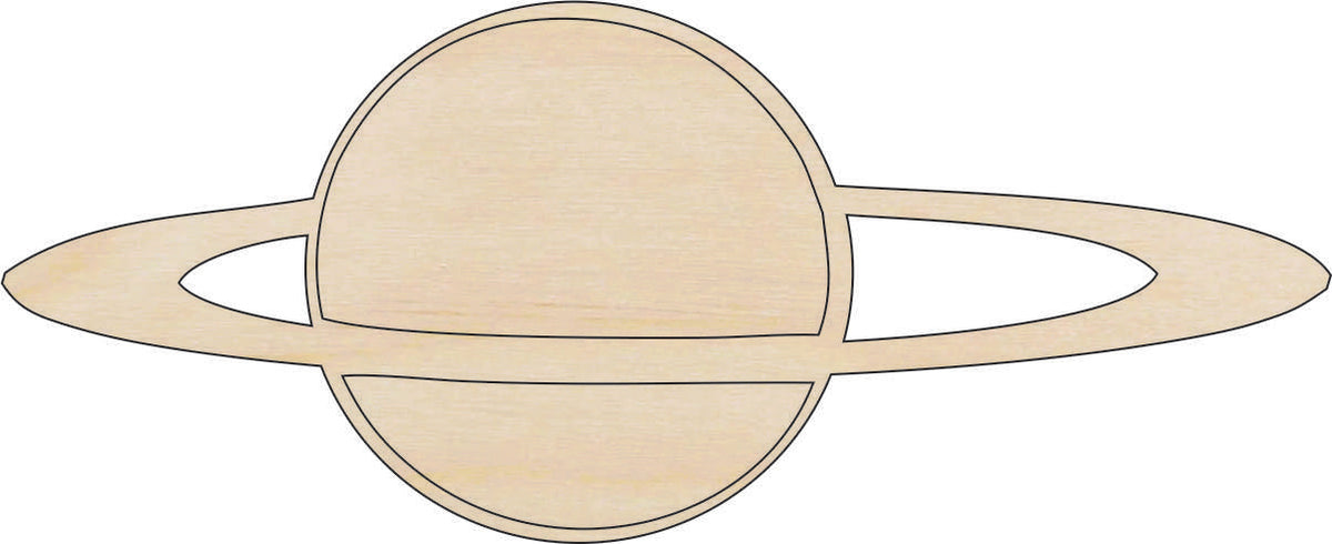 Space Saturn - Laser Cut Out Unfinished Wood Craft Shape SPC42 Space Saturn - Laser Cut Out Unfinished Wood Craft Shape SPC42
