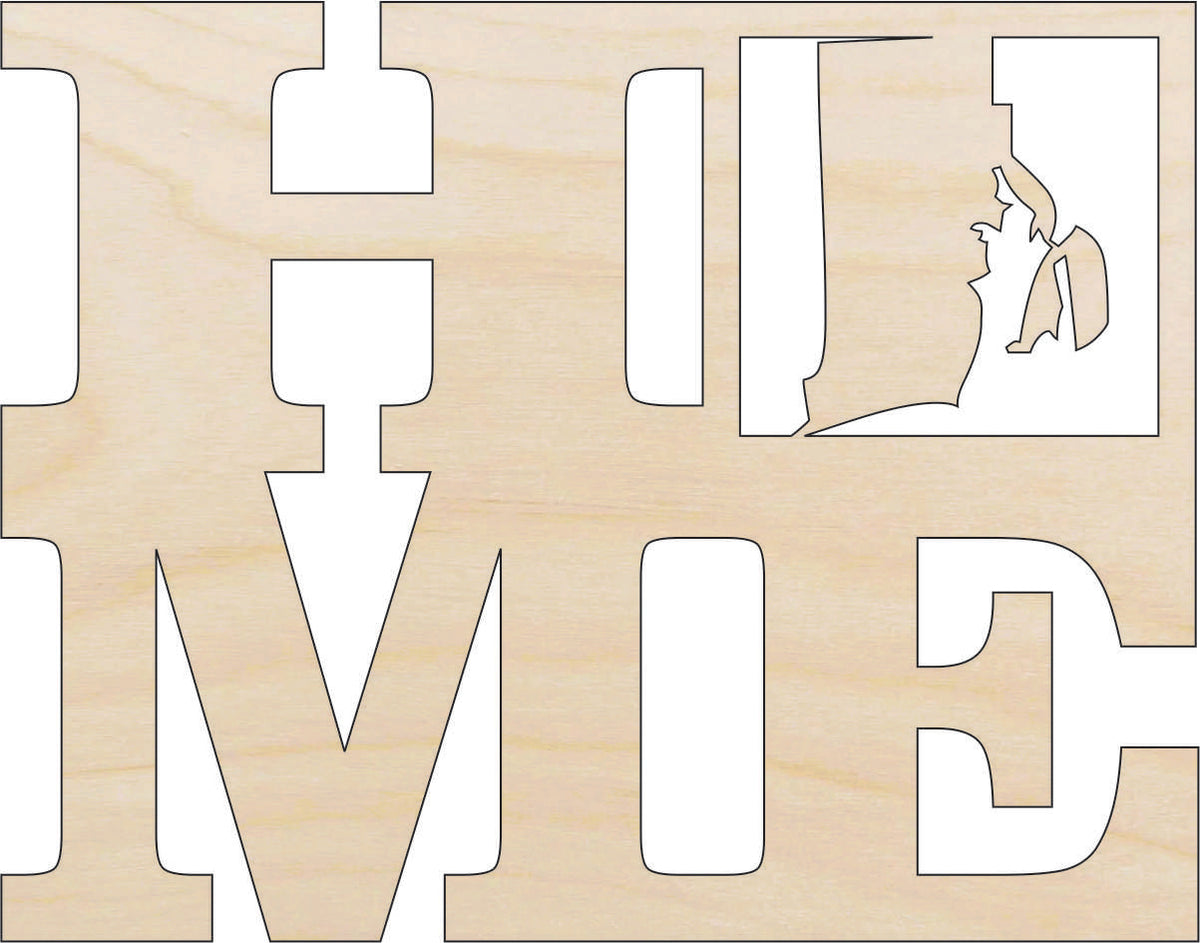 State Rhode Island Home - Laser Cut Out Unfinished Wood Craft Shape STAT29 State Rhode Island Home - Laser Cut Out Unfinished Wood Craft Shape STAT29