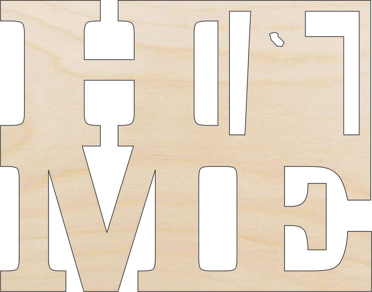 State Utah Home - Laser Cut Out Unfinished Wood Craft Shape STAT31 State Utah Home - Laser Cut Out Unfinished Wood Craft Shape STAT31