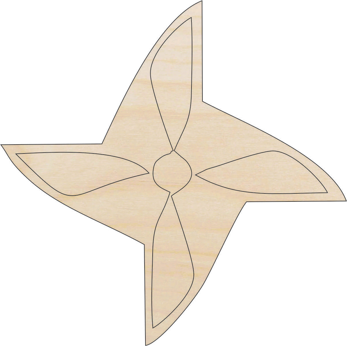 Toy Spinner - Laser Cut Out Unfinished Wood Craft Shape TOY35 Toy Spinner - Laser Cut Out Unfinished Wood Craft Shape TOY35