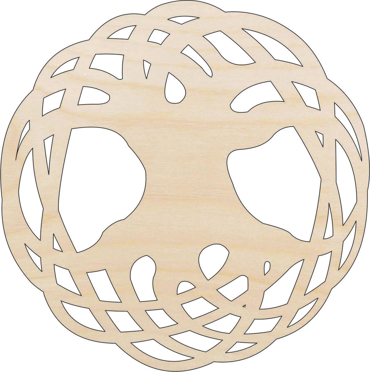 Tree of Life - Laser Cut Out Unfinished Wood Craft Shape TRE16 Tree of Life - Laser Cut Out Unfinished Wood Craft Shape TRE16