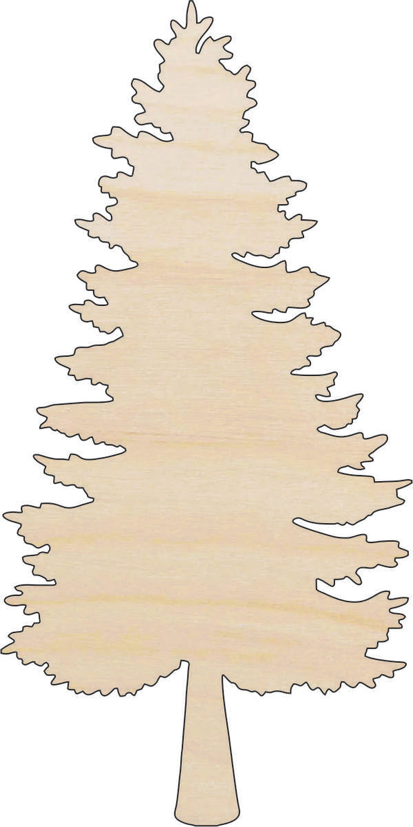 Tree - Laser Cut Out Unfinished Wood Craft Shape TRE77 Tree - Laser Cut Out Unfinished Wood Craft Shape TRE77