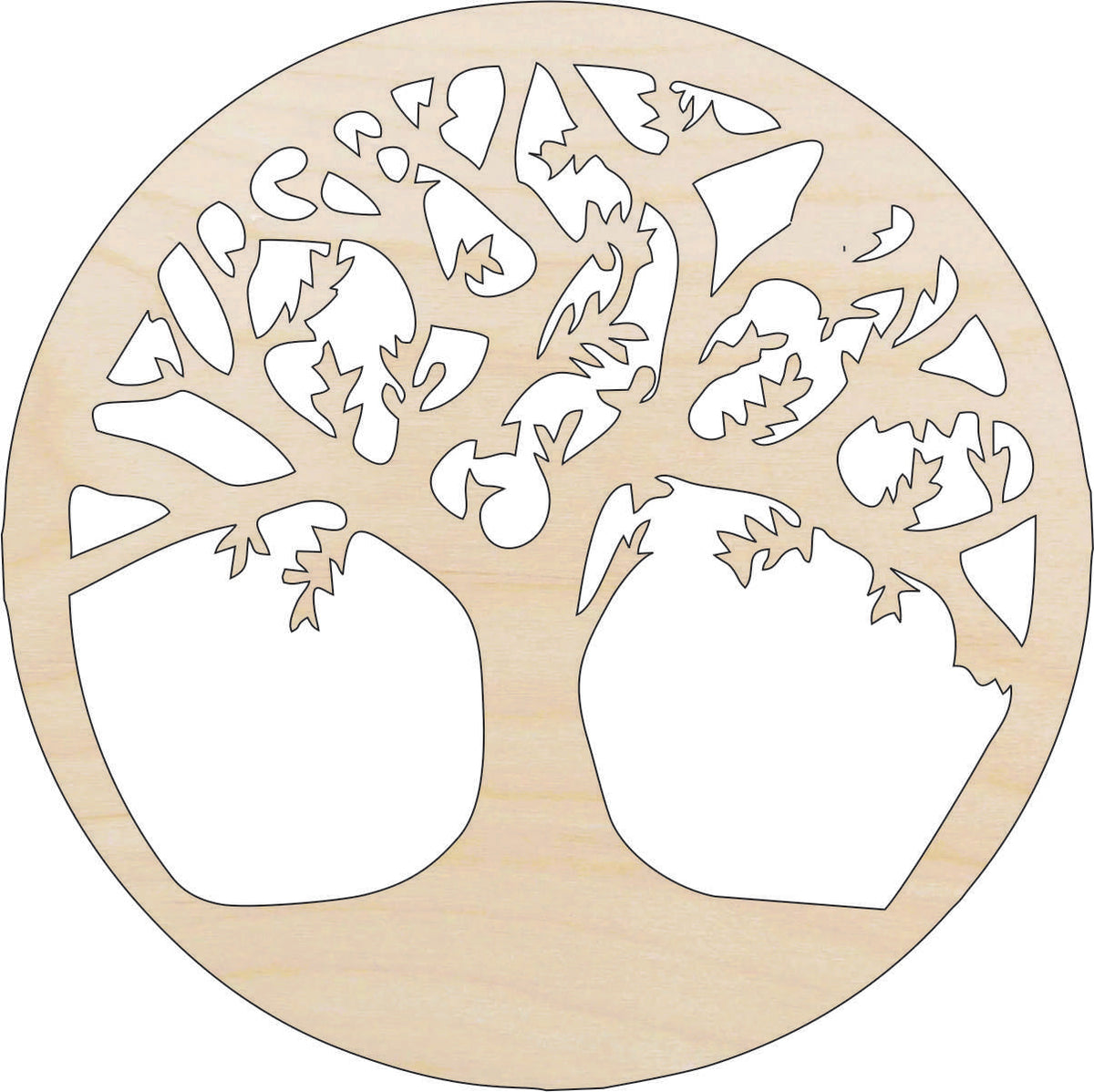 Tree of Life - Laser Cut Out Unfinished Wood Craft Shape TRE84 Tree of Life - Laser Cut Out Unfinished Wood Craft Shape TRE84