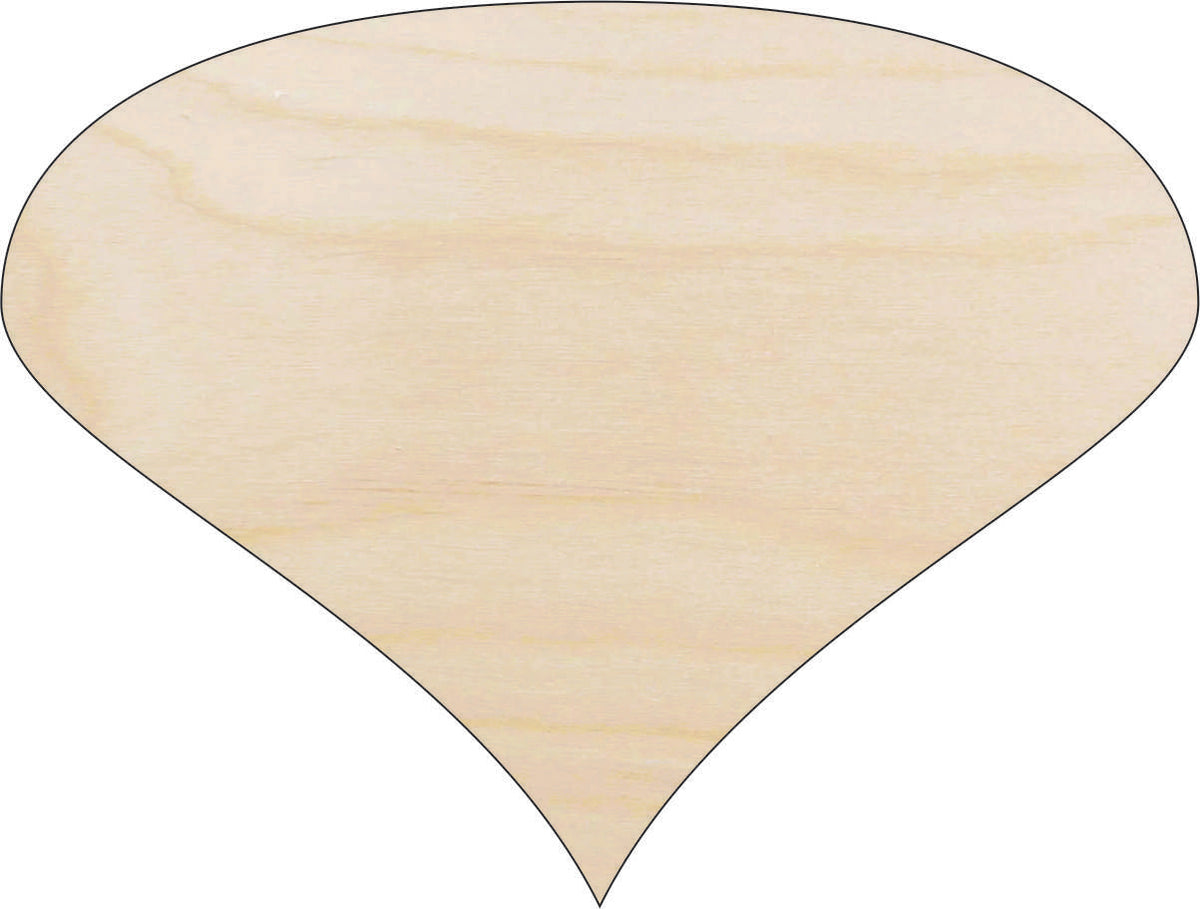 Word Bubble - Laser Cut Out Unfinished Wood Craft Shape WRD86 Word Bubble - Laser Cut Out Unfinished Wood Craft Shape WRD86