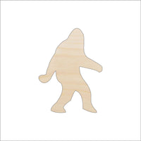 Bigfoot Wood Craft Shape - Laser Cut Baltic Birch Unfinished DIY Wood Art Supplies MYTH10 - The Wood Shape Store