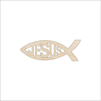 Jesus Wood Craft Shape - Laser Cut Baltic Birch Unfinished DIY Wood Art Supplies REL86 - The Wood Shape Store