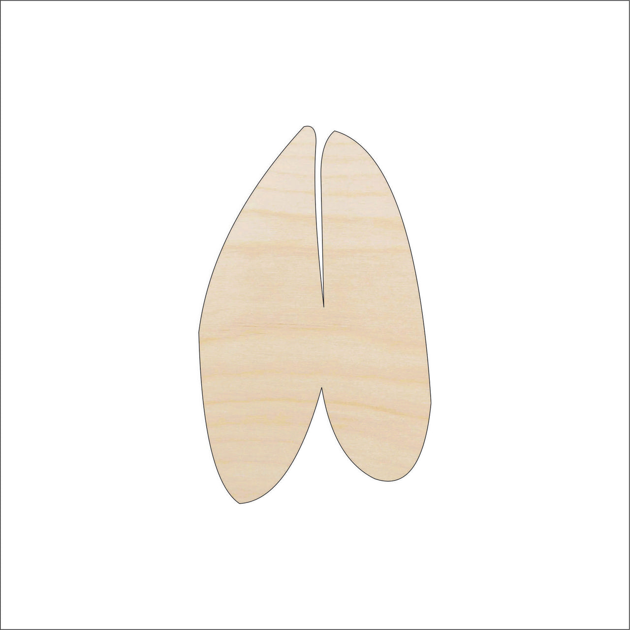 Deer Wood Craft Shape - Laser Cut Baltic Birch Unfinished DIY Wood Art Supplies DER56 - The Wood Shape Store