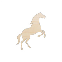 Horse Wood Craft Shape - Laser Cut Baltic Birch Unfinished DIY Wood Art Supplies HRS49 - The Wood Shape Store