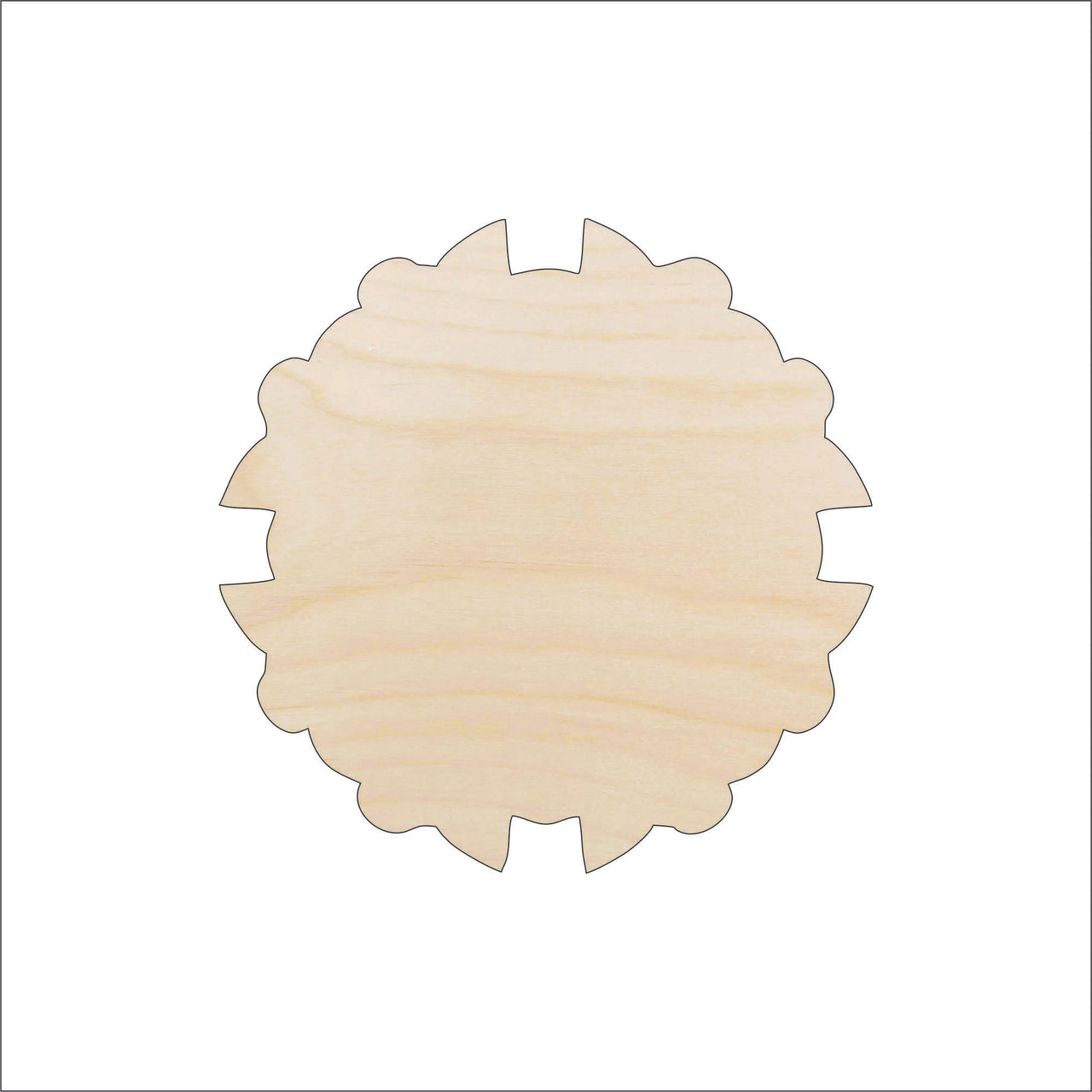 Plaque Wood Craft Shape - Laser Cut Baltic Birch Unfinished DIY Wood Art Supplies BSC32 - The Wood Shape Store