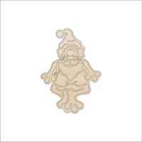 Gnome Elf Wood Craft Shape - Laser Cut Baltic Birch Unfinished DIY Wood Art Supplies XMS14 - The Wood Shape Store