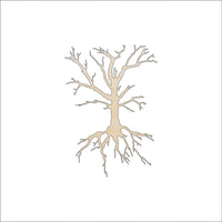 Tree Wood Craft Shape - Laser Cut Baltic Birch Unfinished DIY Wood Art Supplies TRE10 - The Wood Shape Store