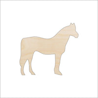 Horse Wood Craft Shape - Laser Cut Baltic Birch Unfinished DIY Wood Art Supplies HRS35 - The Wood Shape Store