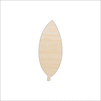 Leaf Wood Craft Shape - Laser Cut Baltic Birch Unfinished DIY Wood Art Supplies LEF25 - The Wood Shape Store