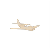 Airplane Wood Craft Shape - Laser Cut Baltic Birch Unfinished DIY Wood Art Supplies PLN3 - The Wood Shape Store