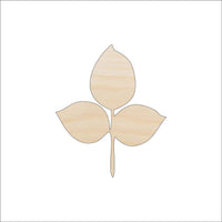 Leaf Wood Craft Shape - Laser Cut Baltic Birch Unfinished DIY Wood Art Supplies LEF28 - The Wood Shape Store