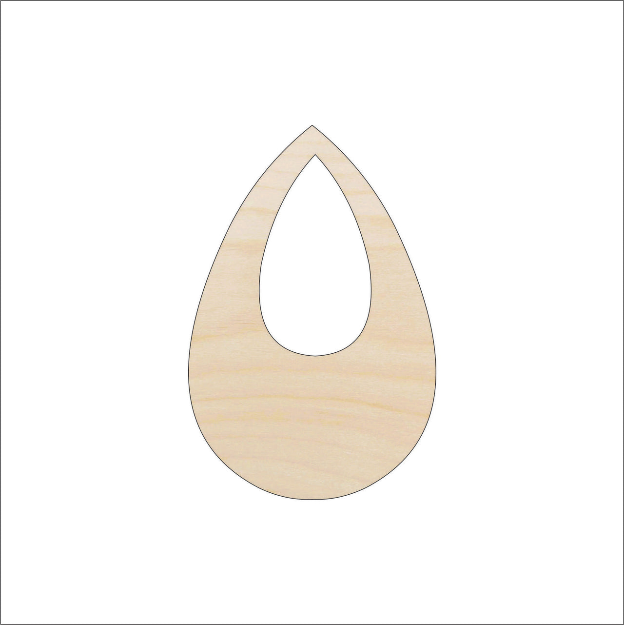 Design Wood Craft Shape - Laser Cut Baltic Birch Unfinished DIY Wood Art Supplies BSC25 - The Wood Shape Store
