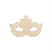 Mask Wood Craft Shape - Laser Cut Baltic Birch Unfinished DIY Wood Art Supplies MSK6 - The Wood Shape Store