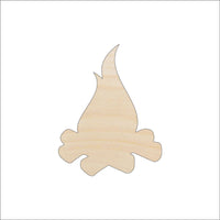 Campfire Wood Craft Shape - Laser Cut Baltic Birch Unfinished DIY Wood Art Supplies XTR95 - The Wood Shape Store