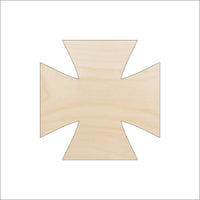 Cross Wood Craft Shape - Laser Cut Baltic Birch Unfinished DIY Wood Art Supplies REL44 - The Wood Shape Store