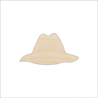 Hat Wood Craft Shape - Laser Cut Baltic Birch Unfinished DIY Wood Art Supplies CLT105 - The Wood Shape Store