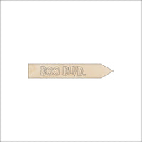 Halloween Wood Craft Shape - Laser Cut Baltic Birch Unfinished DIY Wood Art Supplies FAL210 - The Wood Shape Store
