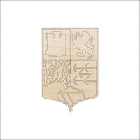 Banner Wood Craft Shape - Laser Cut Baltic Birch Unfinished DIY Wood Art Supplies BNR16 - The Wood Shape Store