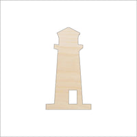 Lighthouse Wood Craft Shape - Laser Cut Baltic Birch Unfinished DIY Wood Art Supplies BLD11 - The Wood Shape Store