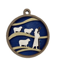 Nativity 3D Laser Cut Ornament – Baltic Birch Wood Craft Supplies | DIY Wood Ornament Kit RE5 - The Wood Shape Store