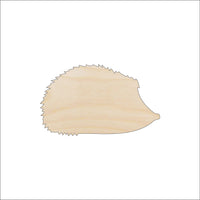 Hedgehog Wood Craft Shape – Laser Cut Baltic Birch Unfinished DIY Wood Art Supplies ANML47 - The Wood Shape Store