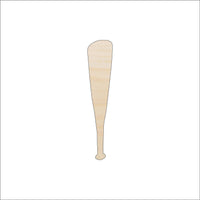 Baseball Bat Wood Craft Shape – Laser Cut Baltic Birch Unfinished DIY Wood Art Supplies - The Wood Shape Store