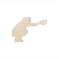 Baseball Wood Craft Shape - Laser Cut Baltic Birch Unfinished DIY Wood Art Supplies SPT663 - The Wood Shape Store